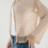 Mesh Cardigan Cafe - AB ESSENTIALS
