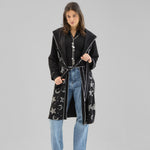 Metallic Stars Cardigan Black - AB ESSENTIALS