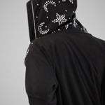 Metallic Stars Cardigan Black - AB ESSENTIALS