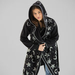 Metallic Stars Cardigan Black - AB ESSENTIALS