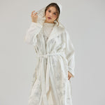 Metallic Stars Cardigan White - AB ESSENTIALS