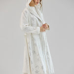 Metallic Stars Cardigan White - AB ESSENTIALS