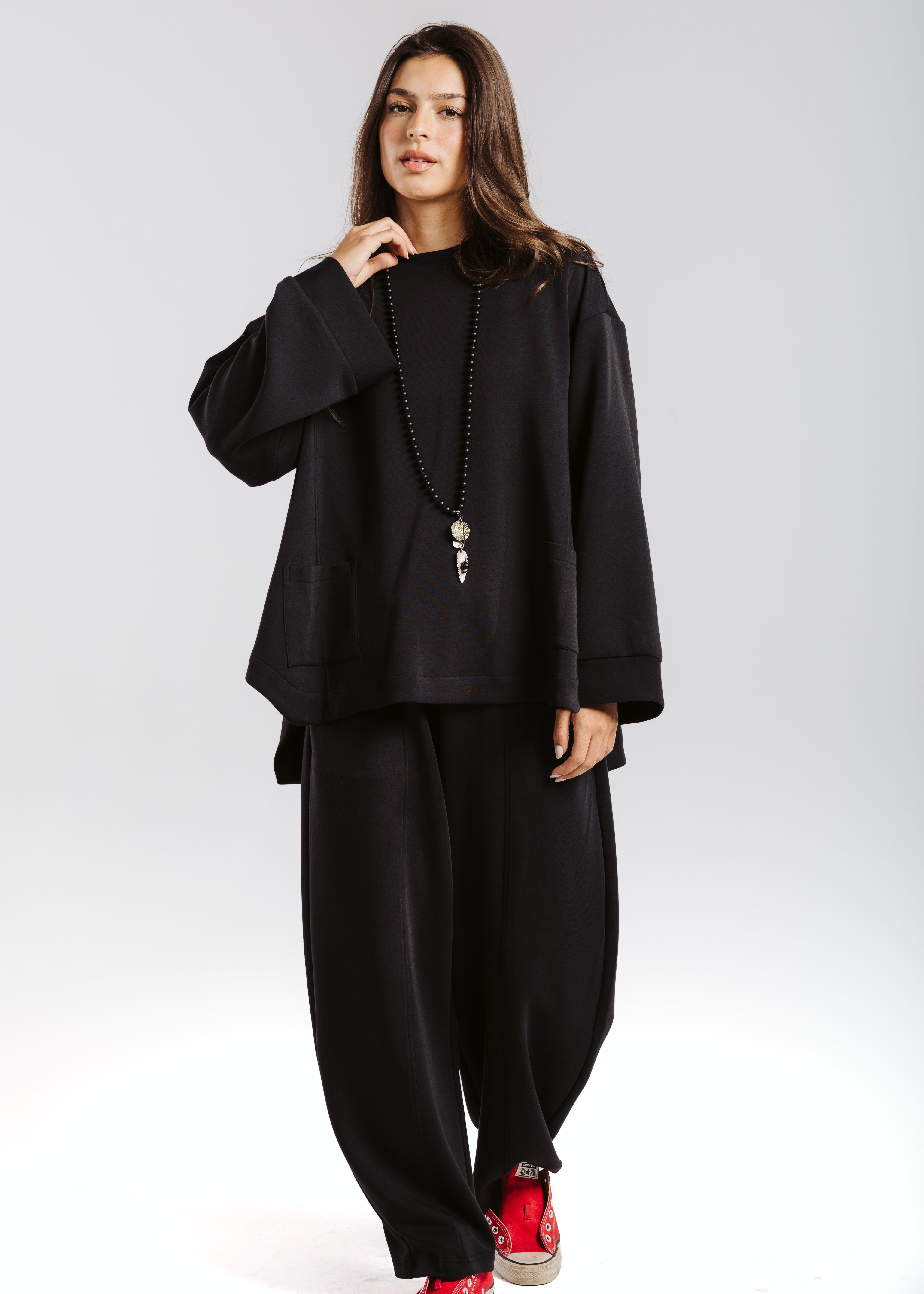 Mist Oysho Set Black - AB ESSENTIALS