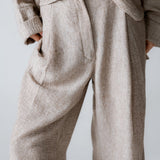 Must Have Linen Pants Beige - AB ESSENTIALS