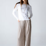 Must Have Linen Pants Beige - AB ESSENTIALS