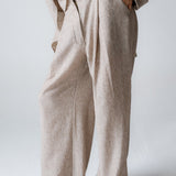 Must Have Linen Pants Beige - AB ESSENTIALS