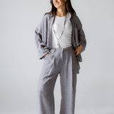 Must Have Linen Pants Grey - AB ESSENTIALS