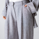 Must Have Linen Pants Grey - AB ESSENTIALS