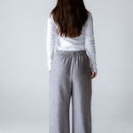 Must Have Linen Pants Grey - AB ESSENTIALS