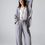 Must Have Linen Pants Grey - AB ESSENTIALS