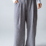 Must Have Linen Pants Grey - AB ESSENTIALS