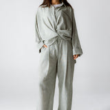 Must Have Linen Pants Olive - AB ESSENTIALS