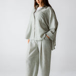 Must Have Linen Pants Olive - AB ESSENTIALS