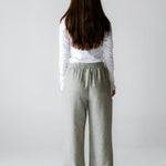 Must Have Linen Pants Olive - AB ESSENTIALS