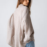 Must Have Linen Shirt Beige - AB ESSENTIALS