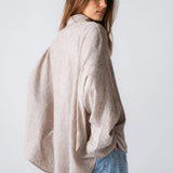 Must Have Linen Shirt Beige - AB ESSENTIALS