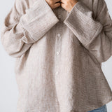 Must Have Linen Shirt Beige - AB ESSENTIALS