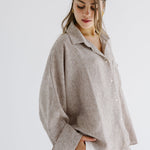 Must Have Linen Shirt Beige - AB ESSENTIALS