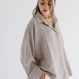 Must Have Linen Shirt Beige - AB ESSENTIALS