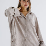 Must Have Linen Shirt Beige - AB ESSENTIALS