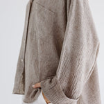 Must Have Linen Shirt Beige - AB ESSENTIALS