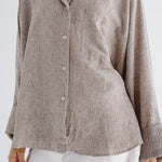 Must Have Linen Shirt Beige - AB ESSENTIALS