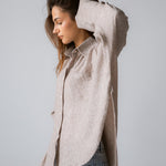 Must Have Linen Shirt Beige - AB ESSENTIALS