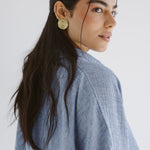Must Have Linen Shirt Blue - AB ESSENTIALS