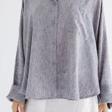 Must Have Linen Shirt Grey - AB ESSENTIALS