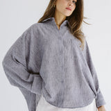 Must Have Linen Shirt Grey - AB ESSENTIALS