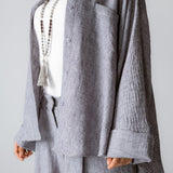 Must Have Linen Shirt Grey - AB ESSENTIALS