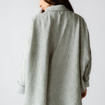 Must Have Linen Shirt Olive - AB ESSENTIALS
