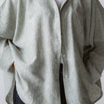 Must Have Linen Shirt Olive - AB ESSENTIALS