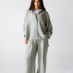 Must Have Linen Shirt Olive - AB ESSENTIALS