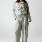 Must Have Linen Shirt Olive - AB ESSENTIALS