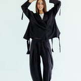 New Bestie Blazer Black - AB ESSENTIALS