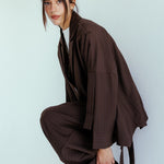 New Bestie Blazer Brown - AB ESSENTIALS