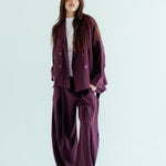 New Bestie Blazer Burgundy - AB ESSENTIALS