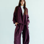 New Bestie Blazer Burgundy - AB ESSENTIALS