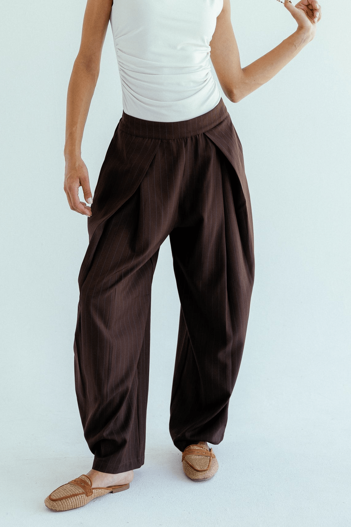 New Bestie Pants Brown - AB ESSENTIALS