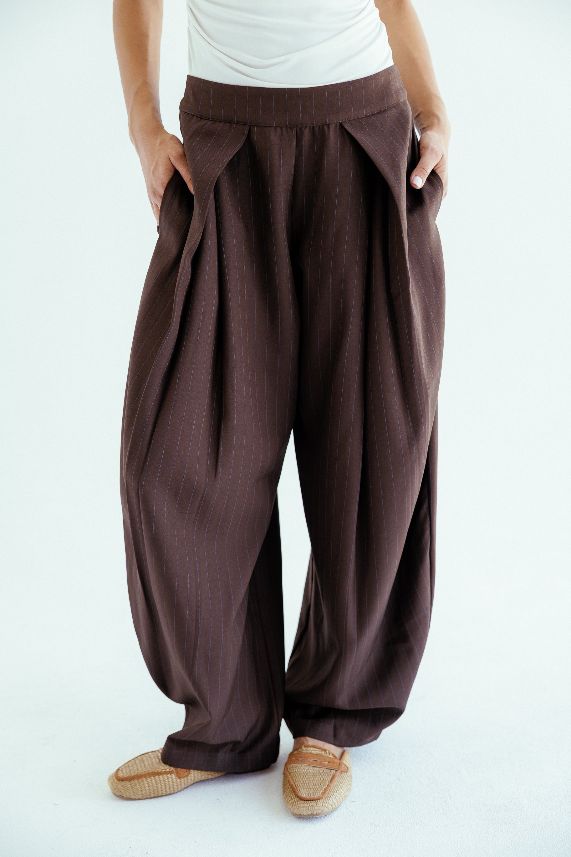 New Bestie Pants Brown - AB ESSENTIALS