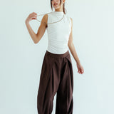 New Bestie Pants Brown - AB ESSENTIALS