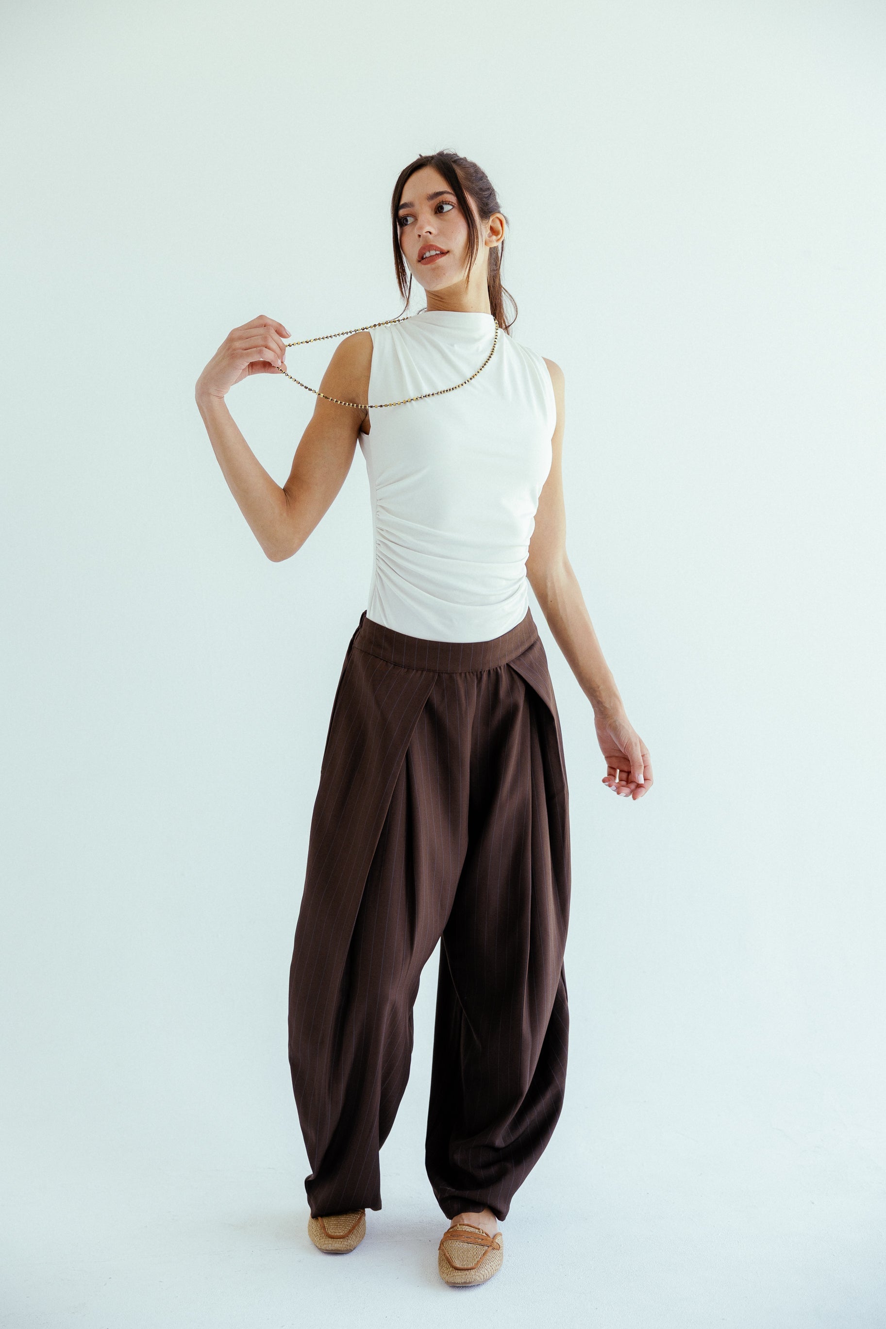 New Bestie Pants Brown - AB ESSENTIALS