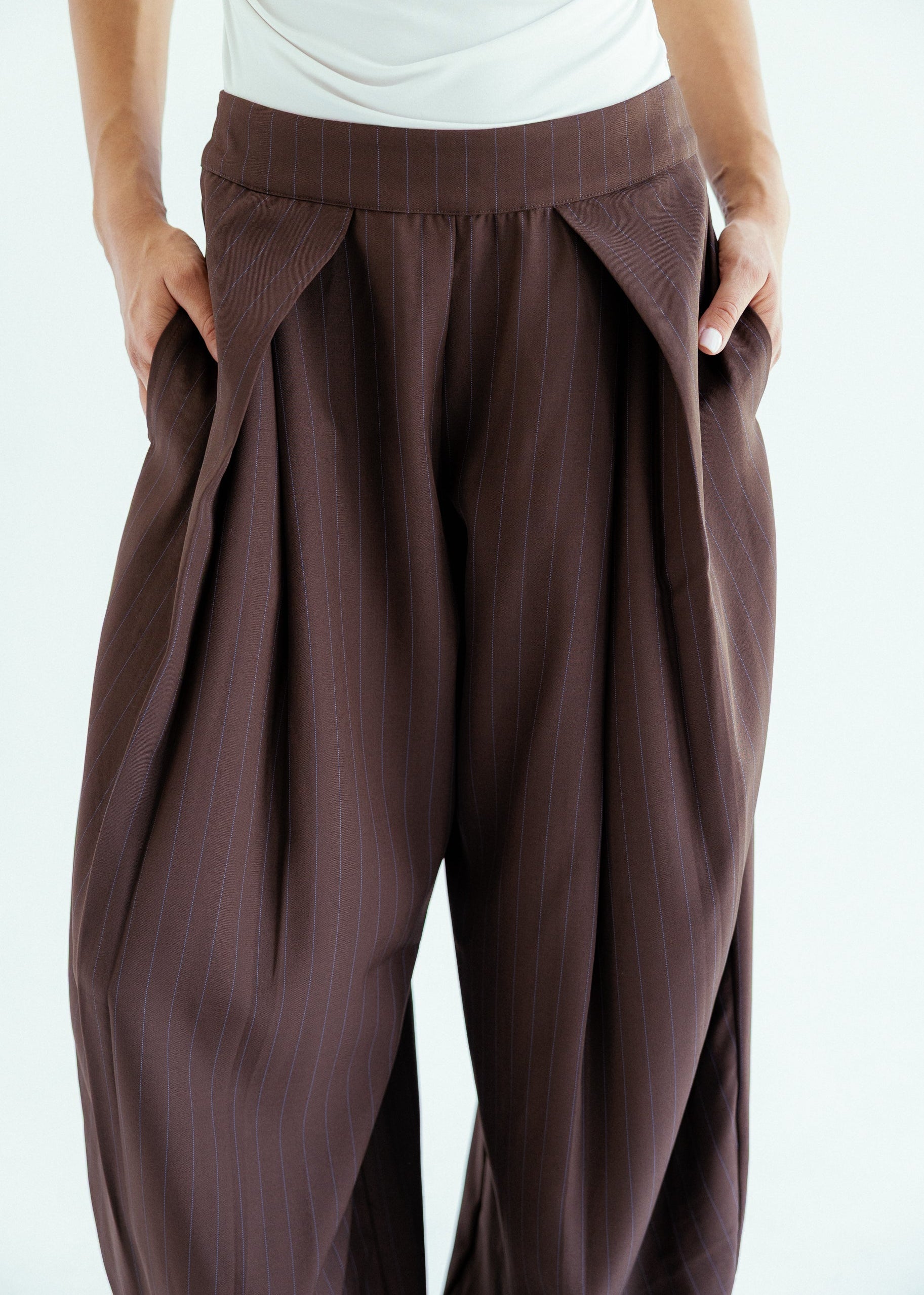 New Bestie Pants Brown - AB ESSENTIALS