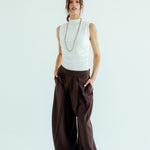 New Bestie Pants Brown - AB ESSENTIALS