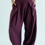 New Bestie Pants Burgundy - AB ESSENTIALS