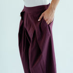 New Bestie Pants Burgundy - AB ESSENTIALS