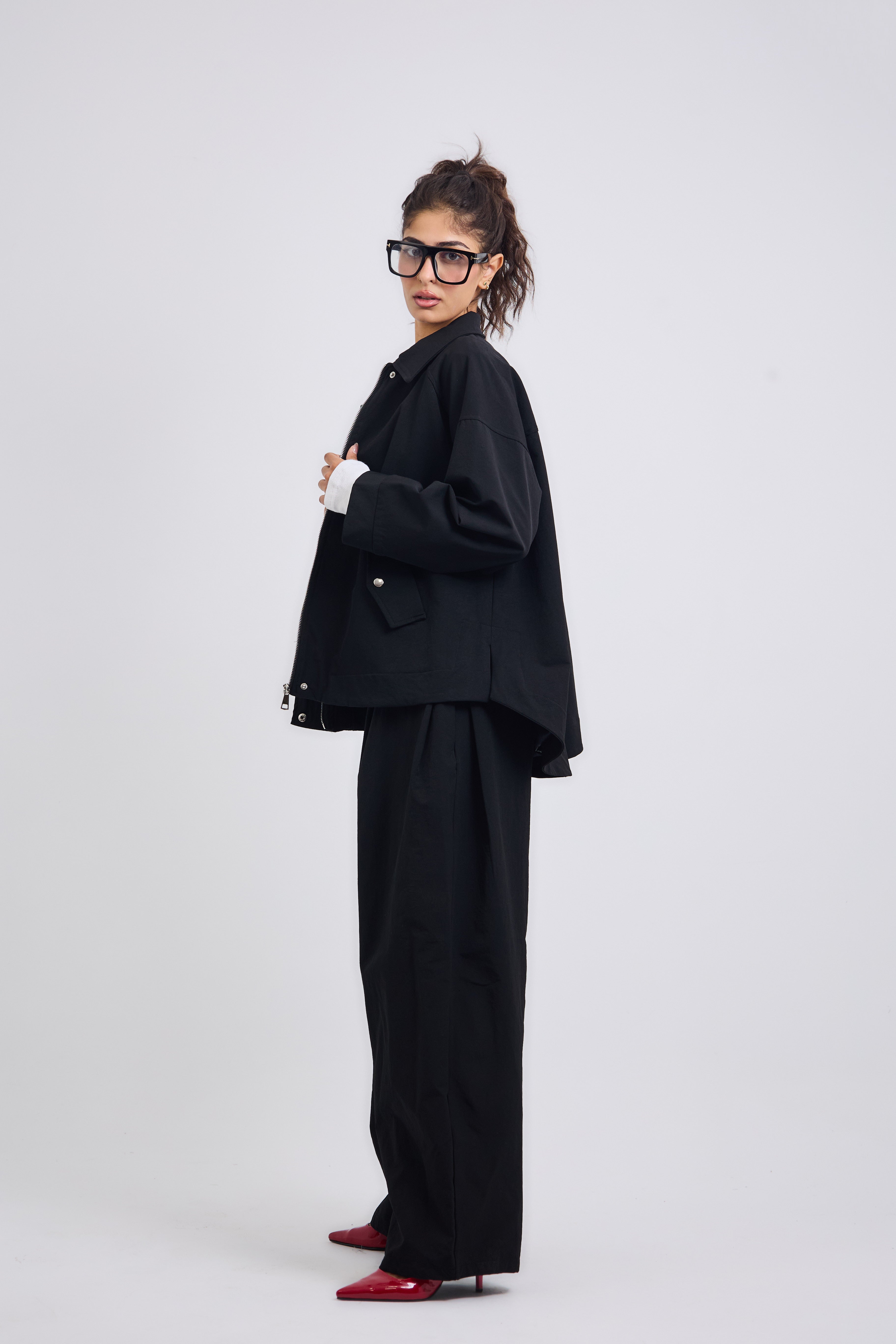 On Point Jacket Black - AB ESSENTIALS