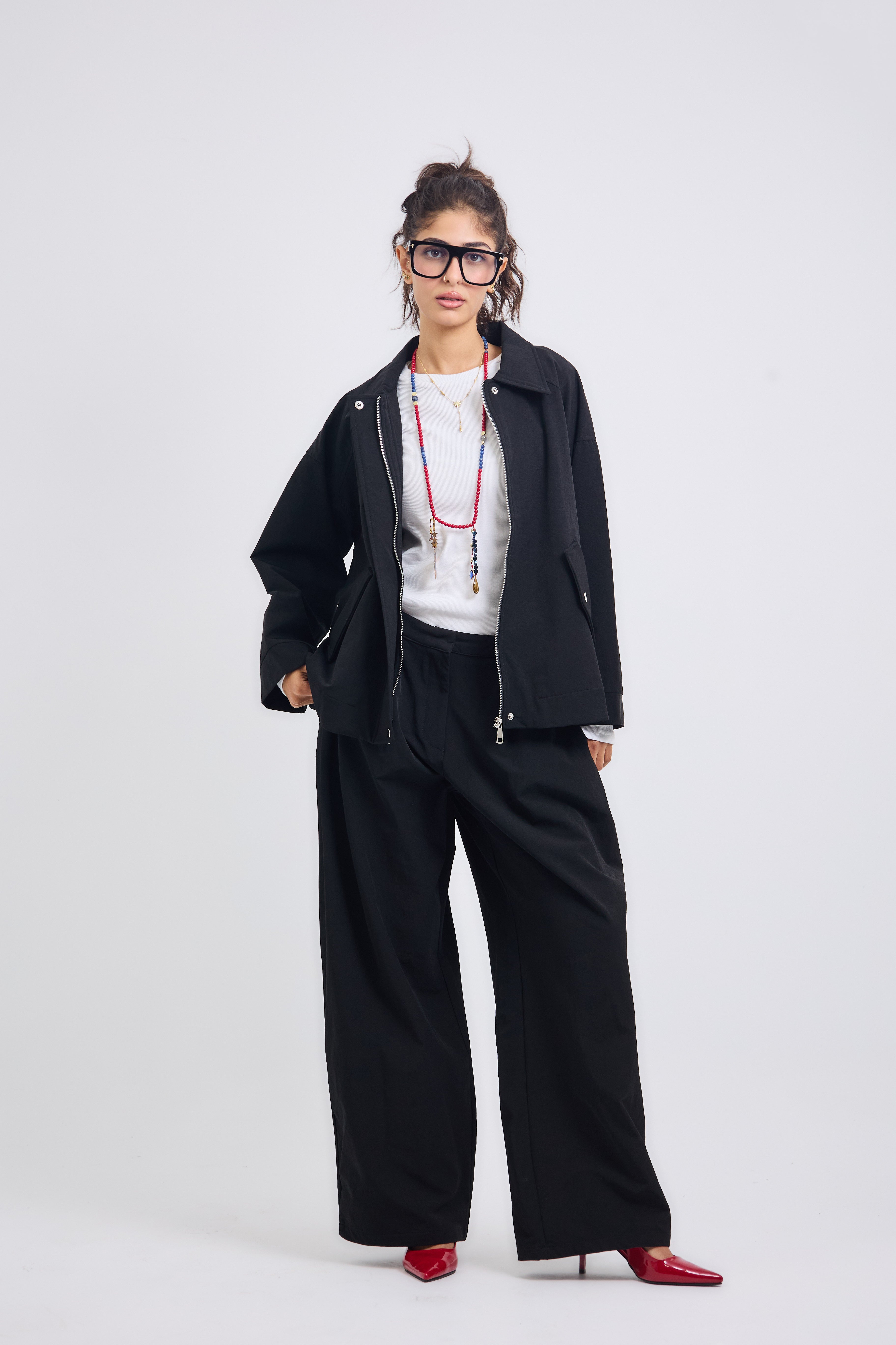 On Point Jacket Black - AB ESSENTIALS