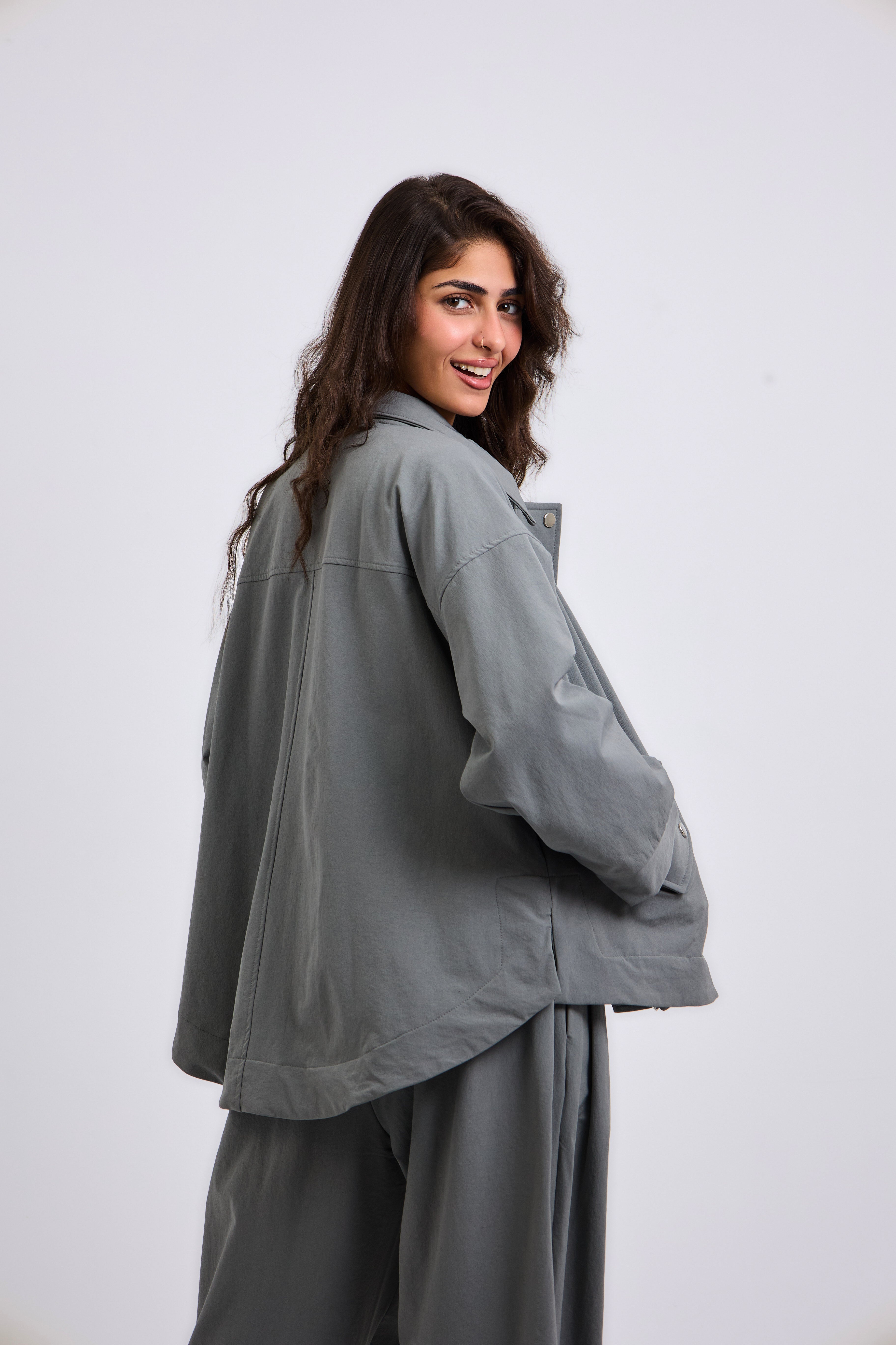 On Point Jacket Grey - AB ESSENTIALS